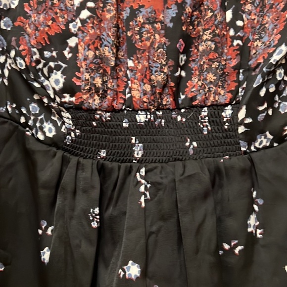 10. Free People Run Free Blouse in Night Combo - Picture 15 of 17